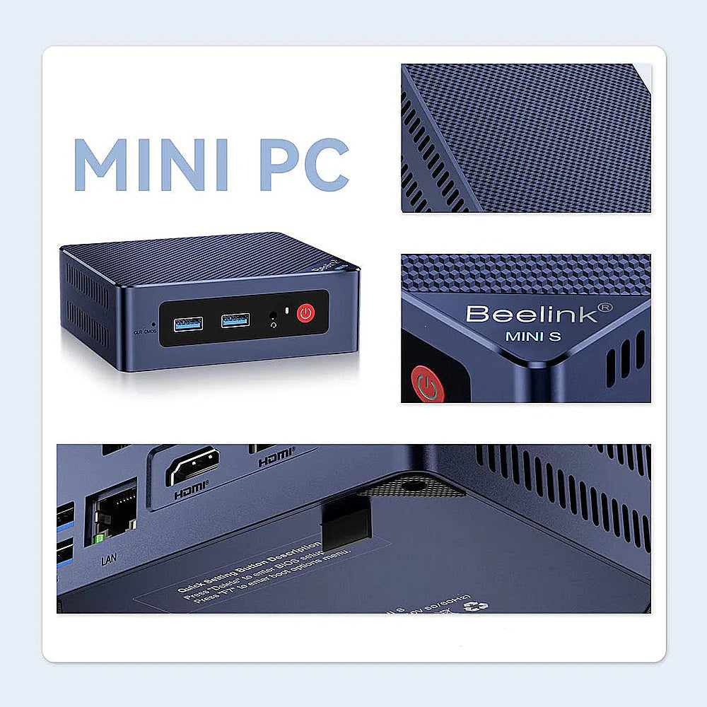 903-Beelink Mini S12 Pro-Mini PC