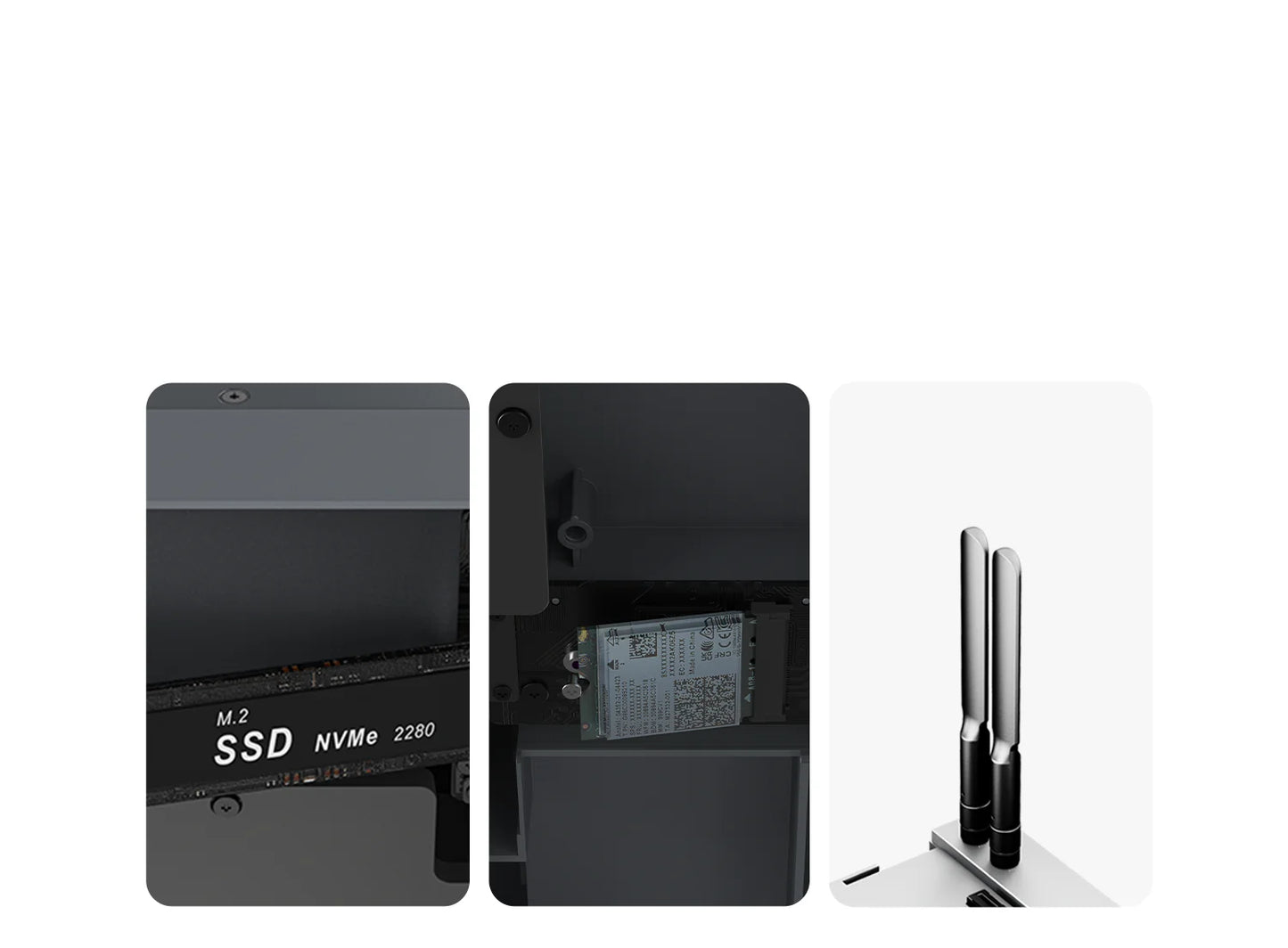 Beelink EX Pro Docking Station for RTX 50 & RX 9000 GPUs | PCIe 5.0 x8 | 600W PSU | SSD/WiFi Expansion