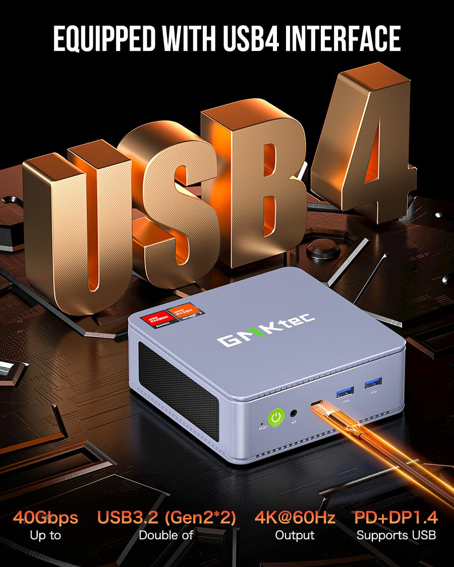 1009-GMKtec AMD Ryzen 7 7840HS Mini PC--NucBox K6