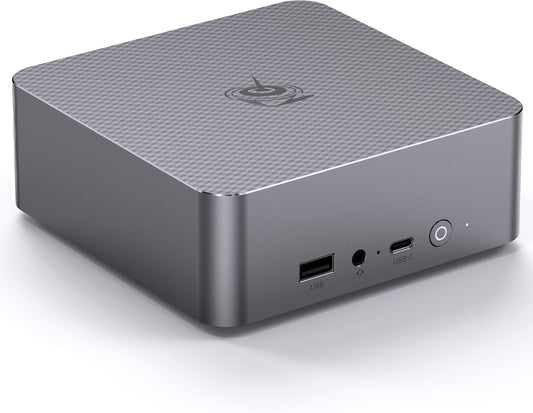 Beelink EQi12 Mini PC - Intel Core 12th Gen (24GB RAM/4TB SSD), Silent Business Desktop, Dual 4K Display, WiFi 6, Built-in PSU for Office & Content Creation