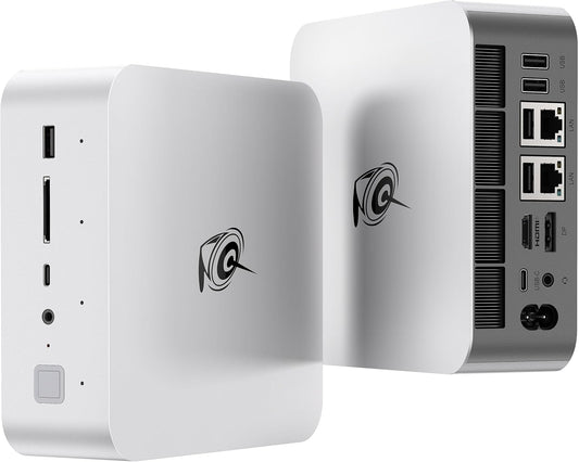 Beelink GTi14 Mini PC - Intel Ultra 9 185H (32GB DDR5/1TB SSD), AI Voice, Wi-Fi 7, Dual 2.5G LAN, 32dB Silent for Gaming & AI Workstation