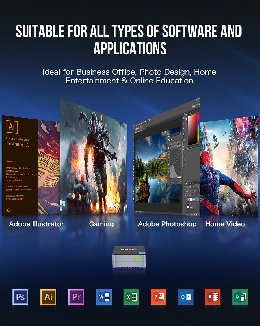 1013-GMKtec Intel Twin Lake N150 Mini PC--NucBox G2 Plus