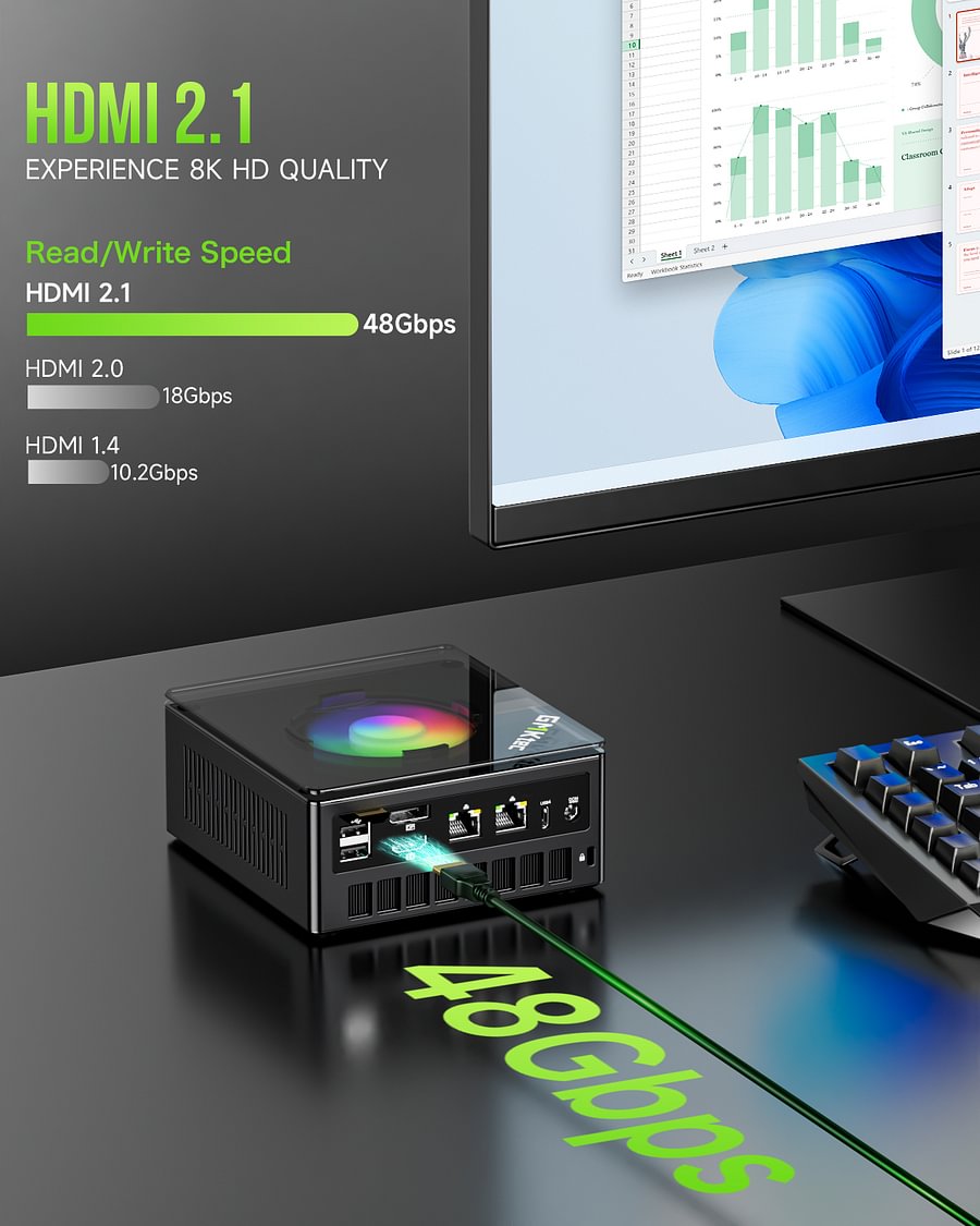 1012-GMKtec AMD Ryzen™ 9 8945HS -- NucBox K11