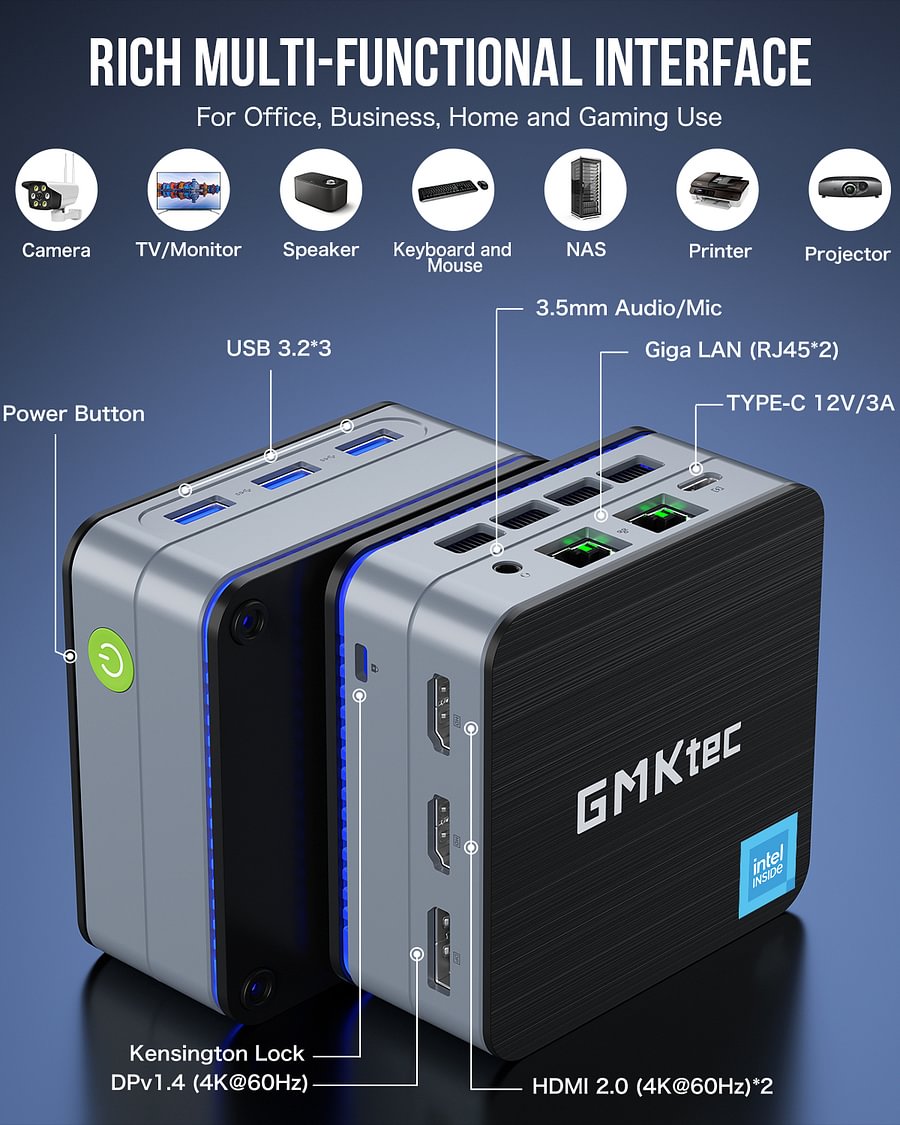 1013-GMKtec Intel Twin Lake N150 Mini PC--NucBox G2 Plus