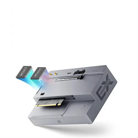 Beelink EX Pro Docking Station for RTX 50 & RX 9000 GPUs | PCIe 5.0 x8 | 600W PSU | SSD/WiFi Expansion